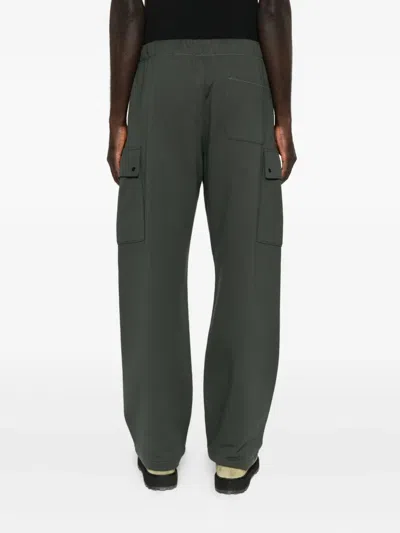 C.p. Company Cp Company Sweatpants Cargo Pant In Diagonal Raised Fleece In Gray