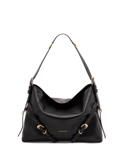 Givenchy Women Voyou Nano Bag In Polished Leather In Black