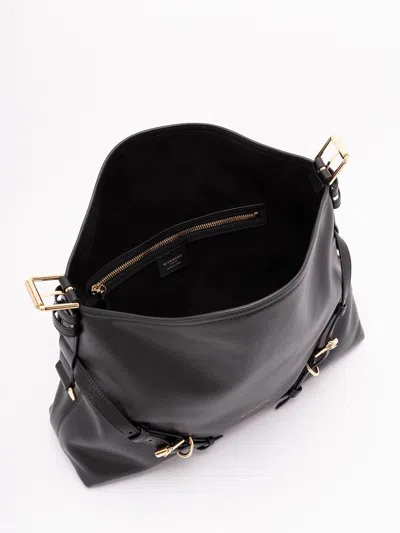 Givenchy Women Voyou Nano Bag In Polished Leather In Black