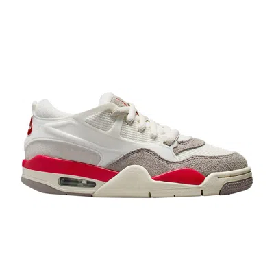 Pre-owned Air Jordan 4 Rm Gs 'fire Red' | White | Kid's Size 3.5
