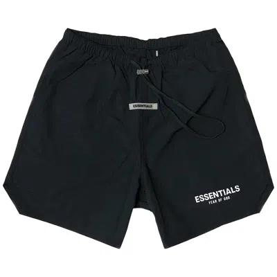 Pre-owned Essentials Fear Of God  Nylon Active Shorts 'black' | Men's Size L