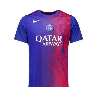 Pre-owned Nike Paris Saint-germain Academy Pro Third Jersey 'hyper Royal/global Red/white' | Blue | Men's Size