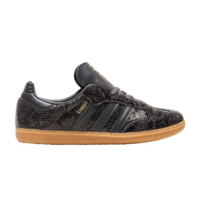 Pre-owned Adidas Originals Adidas Wmns Samba Og 'snakeskin Pack - Black' | Women's Size 6.5