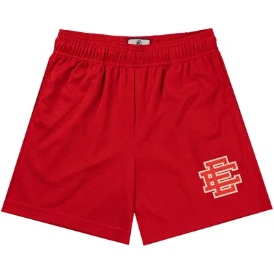Pre-owned Eric Emanuel Ee Basic Short 'goji Berry/goji Berry' | Red | Men's Size M