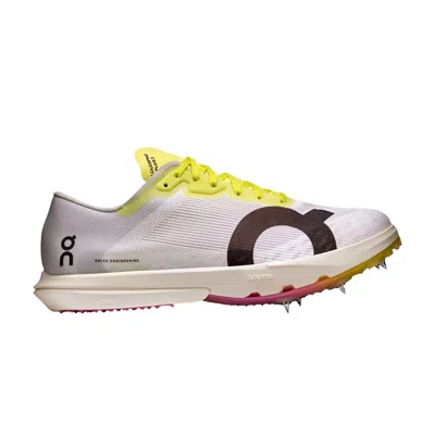 Pre-owned On Wmns Cloudspike Amplius 2 'white Yellow Raspberry' | Women's Size 8.5
