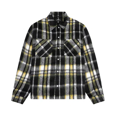 Pre-owned Represent Clo Textured Overshirt 'jet Black' | Men's Size L