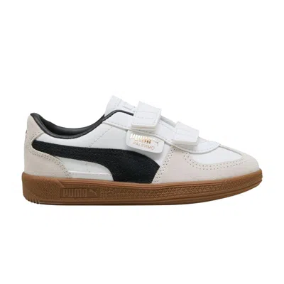 Pre-owned Puma Palermo Elevata Leather Little Kid 'white Vapor Grey Gum' | Kid's Size 1