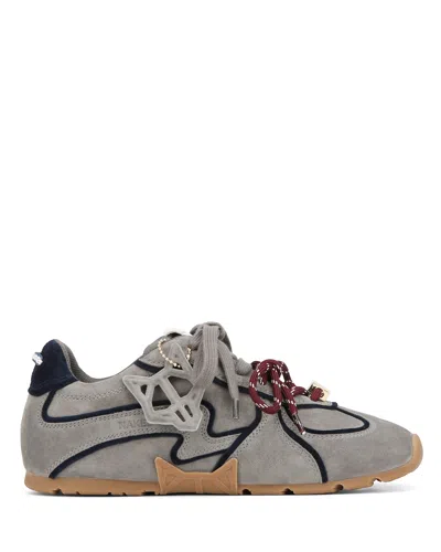 Naked Wolfe Adored Suede Sneaker In Gray