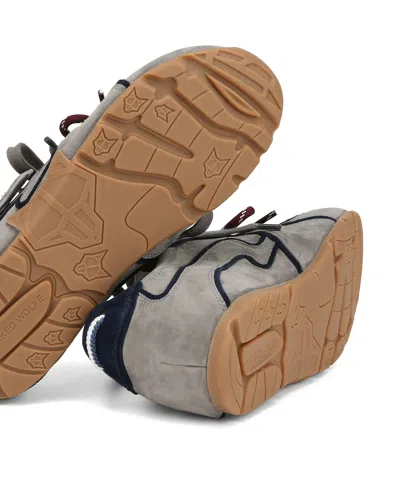 Naked Wolfe Adored Suede Sneaker In Gray