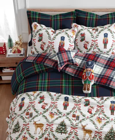 Levtex Spencer Plaid Flannel 3-pc. Comforter Set, King/california King In Multi
