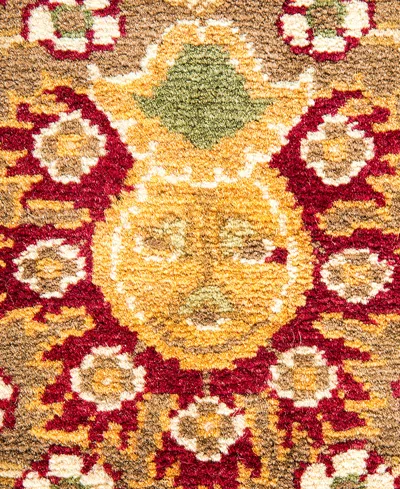 Adorn Hand Woven Rugs Mogul M1552 6'3"x12'2" Area Rug In Brown