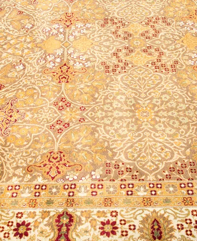 Adorn Hand Woven Rugs Mogul M1552 6'3"x12'2" Area Rug In Brown