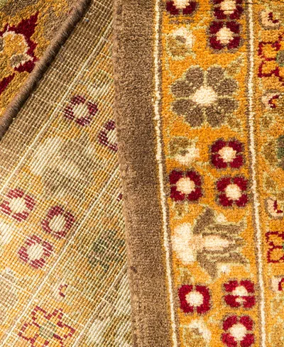 Adorn Hand Woven Rugs Mogul M1552 6'3"x12'2" Area Rug In Brown