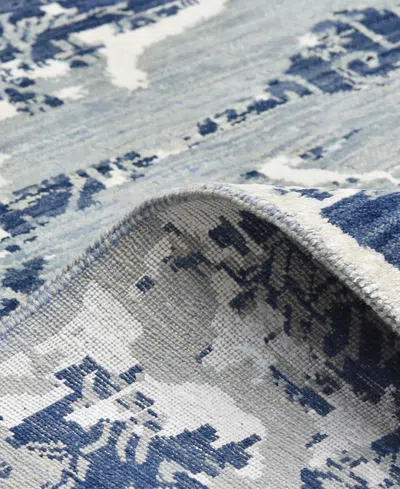 Adorn Hand Woven Rugs Modern M8527 9'1"x12'2" Area Rug In Gray