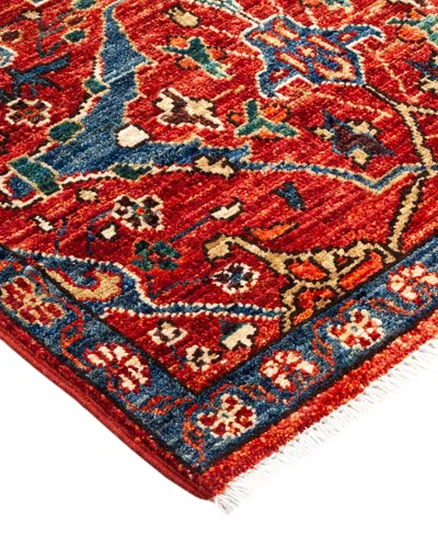 Adorn Hand Woven Rugs Oushak M1982 6'2"x8'9" Area Rug In Multi