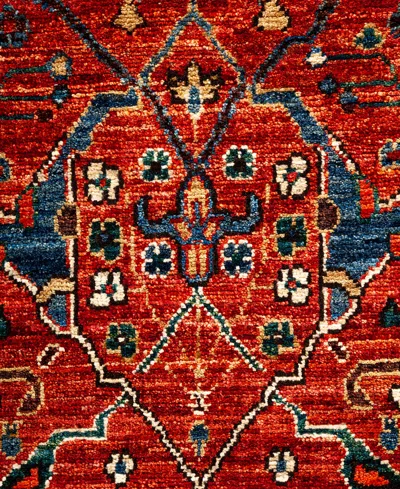 Adorn Hand Woven Rugs Oushak M1982 6'2"x8'9" Area Rug In Multi
