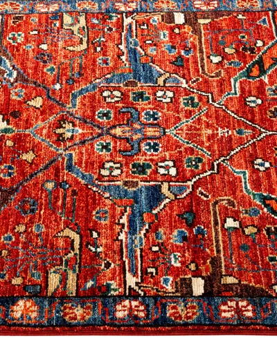 Adorn Hand Woven Rugs Oushak M1982 6'2"x8'9" Area Rug In Multi