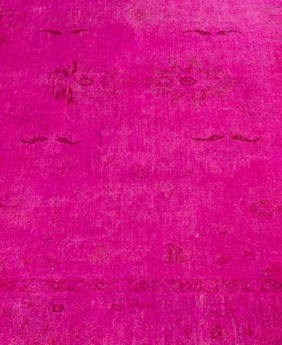 Adorn Hand Woven Rugs Fine Vibrance M1357 6'1"x8'10" Area Rug In Pink