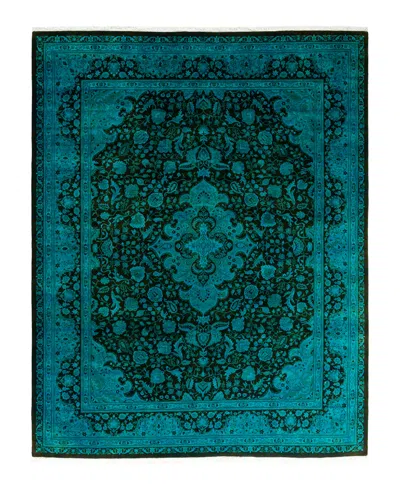 Adorn Hand Woven Rugs Fine Vibrance M1436 8'2"x10'3" Area Rug In Blue
