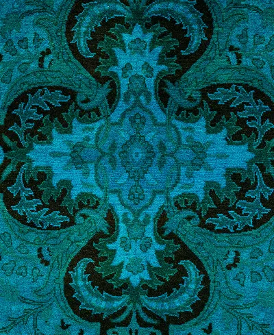 Adorn Hand Woven Rugs Fine Vibrance M1436 8'2"x10'3" Area Rug In Blue