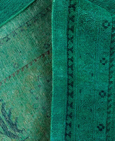 Adorn Hand Woven Rugs Fine Vibrance M1515 8'2"x10'4" Area Rug In Green