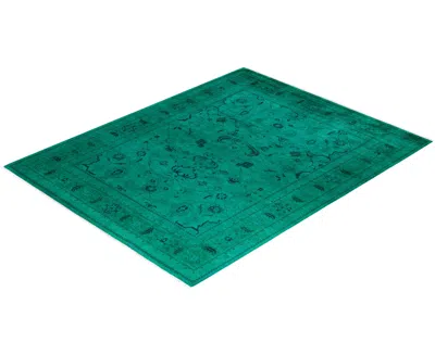 Adorn Hand Woven Rugs Fine Vibrance M1515 8'2"x10'4" Area Rug In Green