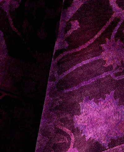 Adorn Hand Woven Rugs Fine Vibrance M1426 8'2"x10'3" Area Rug In Pink