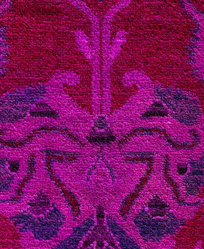 Adorn Hand Woven Rugs Fine Vibrance M1449 8'2"x10'4" Area Rug In Pink