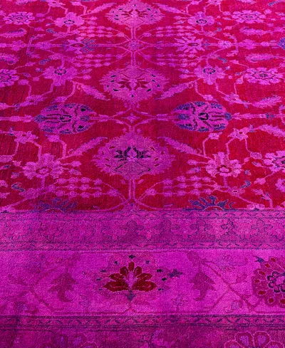 Adorn Hand Woven Rugs Fine Vibrance M1449 8'2"x10'4" Area Rug In Pink