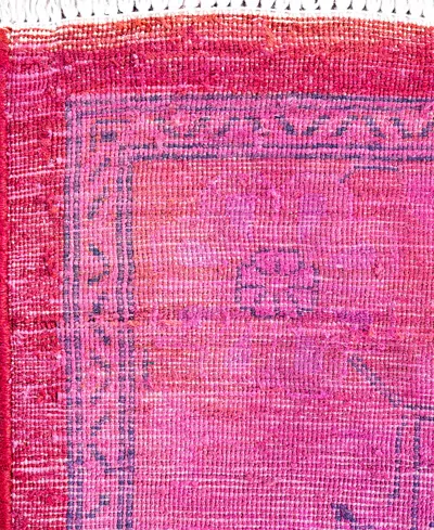 Adorn Hand Woven Rugs Fine Vibrance M1449 8'2"x10'4" Area Rug In Pink