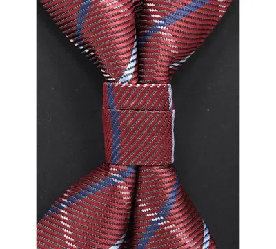 Ben Sherman Bow Tie & Lapel Pin Set In Red