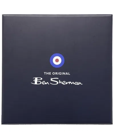 Ben Sherman Bow Tie & Lapel Pin Set In Red