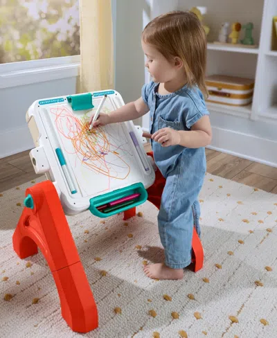 Fisher Price Laugh And Learn 4-in-1 Activity Table And Easel In Red