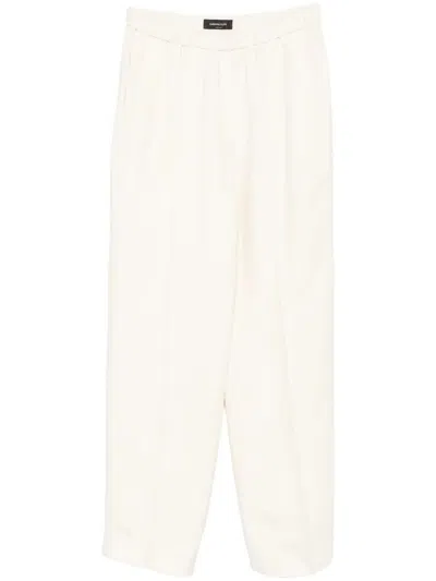 Fabiana Filippi Elasticated-waistband Trousers In White