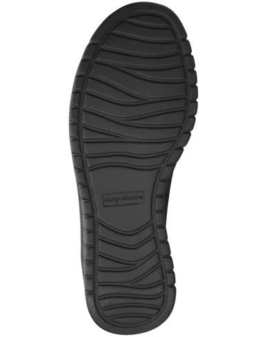 Easy Street Womens Rayleen Flat Heel Booties In Black