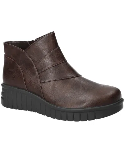 Easy Street Women's Rayleen Ankle Boots In Brown