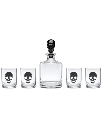 Oneida 5-piece Skeleton Whiskey Set In Transparent