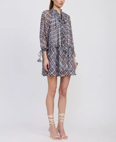 En Saison Women's Briar Mini Dress In Gray