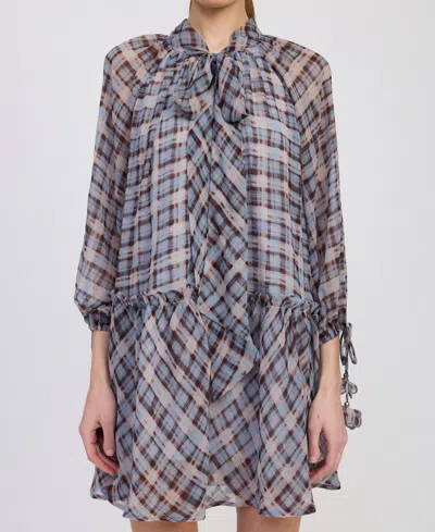 En Saison Women's Briar Mini Dress In Gray