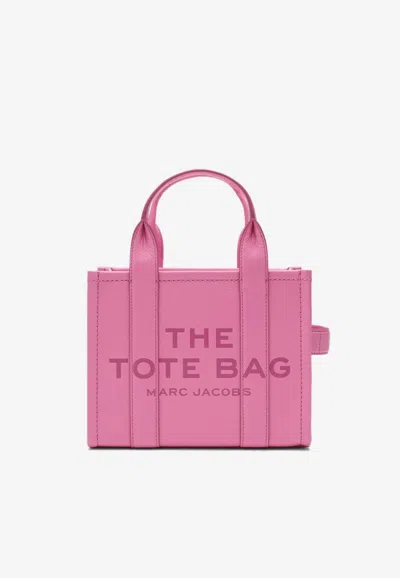 Marc Jacobs Small Rectangular Tote Bag With Top Handles In Pink