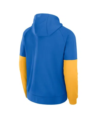 Jordan Men's Blue Ucla Bruins Fitness Performance Pullover Hoodie In Blue