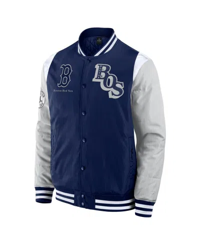 Fanatics Men's Navy Boston Red Sox Elements Elite Full-snap Jacket In Blue