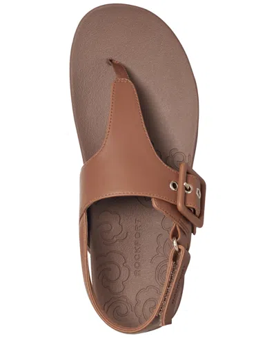 Rockport Women's Rora Flat Sandals In Brown