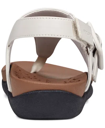 Rockport Women's Rora Flat Sandals In White