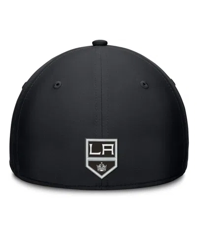 Fanatics Men's Black/silver Los Angeles Kings Authentic Pro Rink Flex Hat In Black