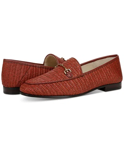Sam Edelman Women's Loraine Tailored Loafers In Burgundy
