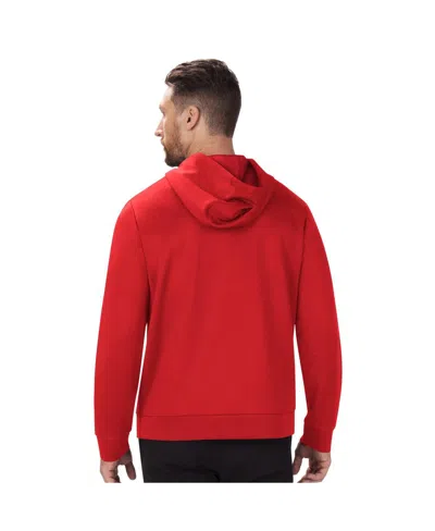 Msx By Michael Strahan Men's Red Kansas City Chiefs Performance Pullover Hoodie In Red
