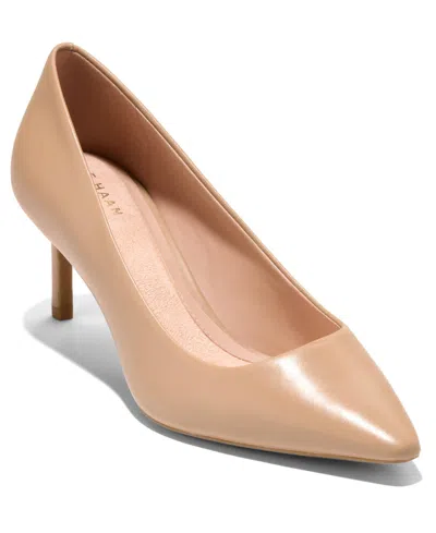 Cole Haan The Go-to Janey Pointed Toe Pump In Neutral