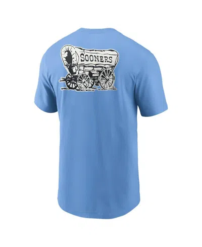 Jordan Men's Valor Blue Oklahoma Sooners Record Shattered 2-hit T-shirt In Blue
