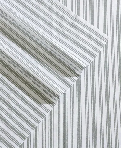 Nautica Cotton Percale 4-piece Sheet Set, Queen In Multi